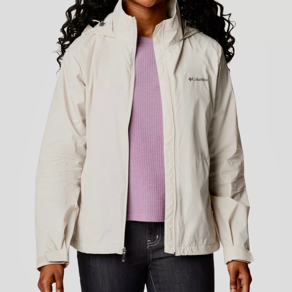 Columbia waterproof jacket with hood